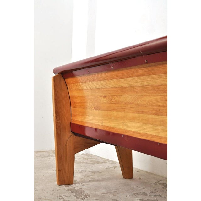 1950s Vintage School Bench, 1950s For Sale - Image 5 of 9