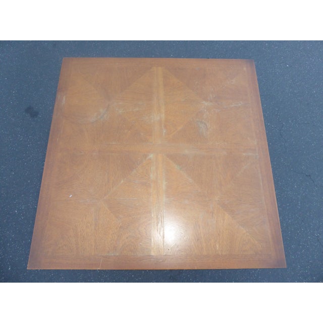 Vintage Mid Century Modern Solid Wood Peg Leg Coffee Table Chairish