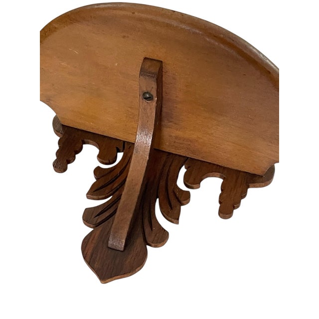 Vintage Mirror Wall Shelf Sconces For Sale In Chicago - Image 6 of 9