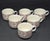 White Vintage EnglishMid-Century Modern Churchill Willow English Cottage Mugs-Set of 6 For Sale - Image 8 of 8