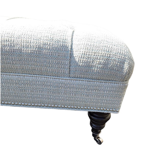 Beautiful Ethan Allen Ottoman in excellent condition. Please see photos as they are considered part of the description.....