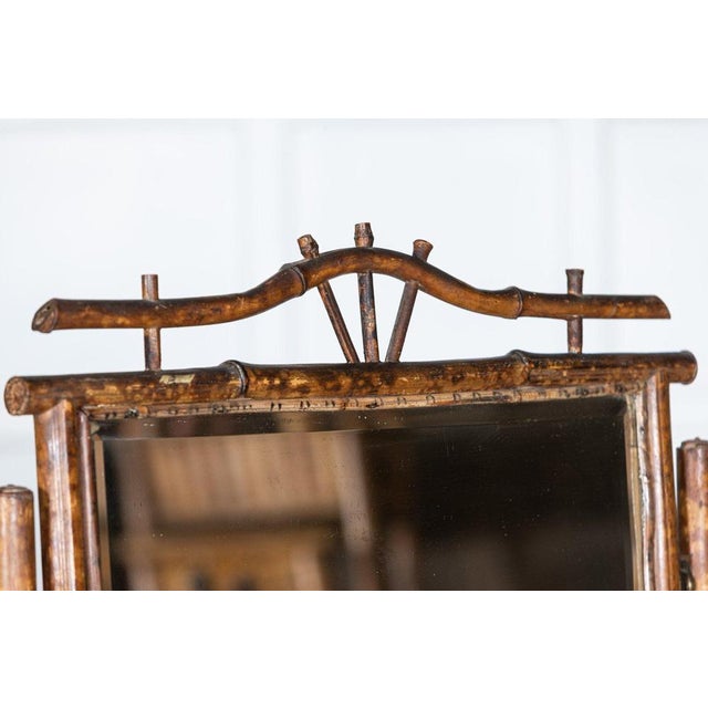 English Bamboo Dressing Table, 1870s For Sale - Image 13 of 18