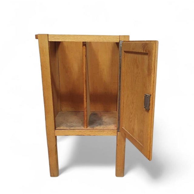 Large Oak Architect's Desk, 1940s For Sale - Image 15 of 18