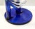 Vintage Postmodern Italian Blue Glass Pitcher, 1970s For Sale - Image 9 of 10