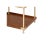 Campaign Modern Campaign Style Etagere For Sale - Image 3 of 5