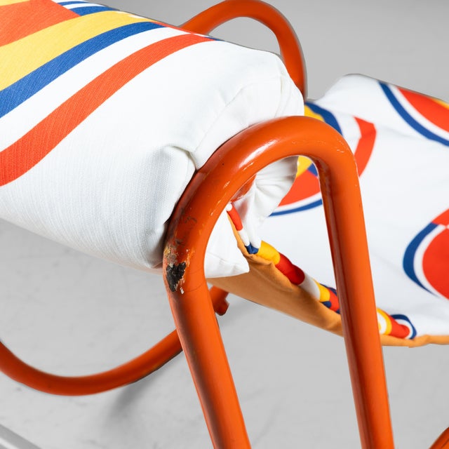 Set of Locus Solus Lounge Chair and Ottoman by Gae Aulenti for Poltronova, 1970s For Sale - Image 16 of 18