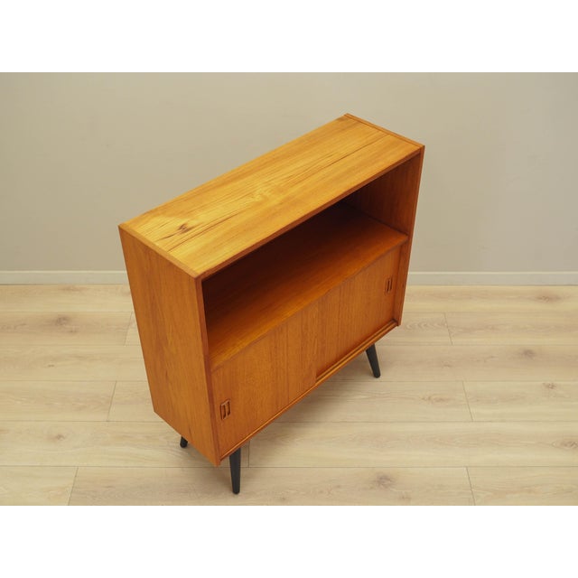 Wood Danish Teak Bookcase, 1970s For Sale - Image 7 of 12