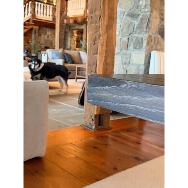 Wood Custom Robert James Dining Table For Sale - Image 7 of 14