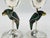 1980s Emilia Castillo Parrot Goblets for Los Castillo, Mexican Modern Silver - a Pair For Sale - Image 9 of 13