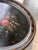 Metal Antique English Hand-Painted Floral Oval Toleware Tray, Late 19th Century For Sale - Image 7 of 10