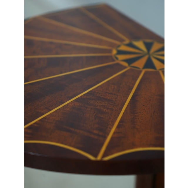 Rob Mullard Federal Style Inlaid Mahogany Firescreen For Sale - Image 14 of 15