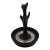 Ring Tree Edwardian English Ebony & Sterling; Ca 1916 Hallmark- No Monogram For Sale