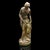 This is an antique female figure. A French, plaster statuette, dating to the late Victorian period, circa 1900. Sensual...