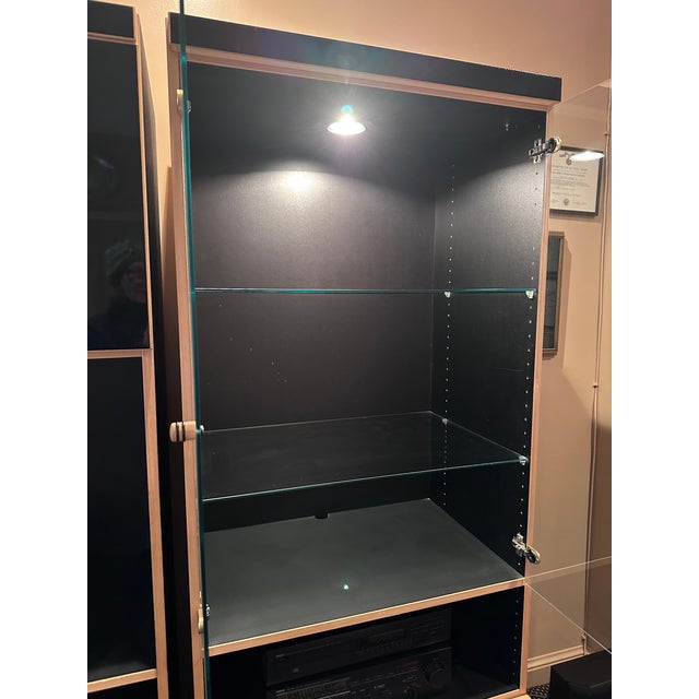 1970s Bauhaus Laminate Wall Unit-Two Pieces For Sale - Image 9 of 12