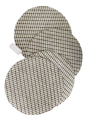 Amanda Lindroth Woven Raffia Placemats - Set of 12