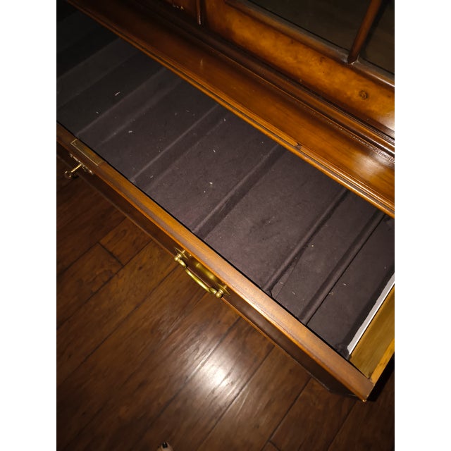 Wood Late 19th Century Breakfront Bookcase For Sale - Image 7 of 8