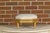 Wood French Neoclassical 19th Century Carved Giltwood Footstool with Linen Upholstery For Sale - Image 7 of 12