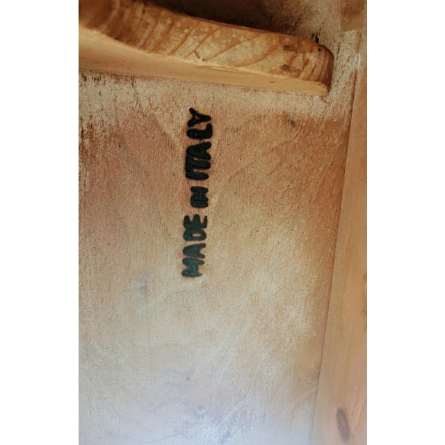 Late 18th Century Vintage Italian Inlay Drop Leaf Swing Legs Table For Sale - Image 5 of 12