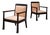 Rationalist Chairs from Cornelis Van Der Sluys, Set of 2 For Sale