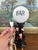 Mid 20th Century American Novelty Bar Lamp With Ceramic Drunk Man and Frosted Globe Shade For Sale - Image 4 of 9