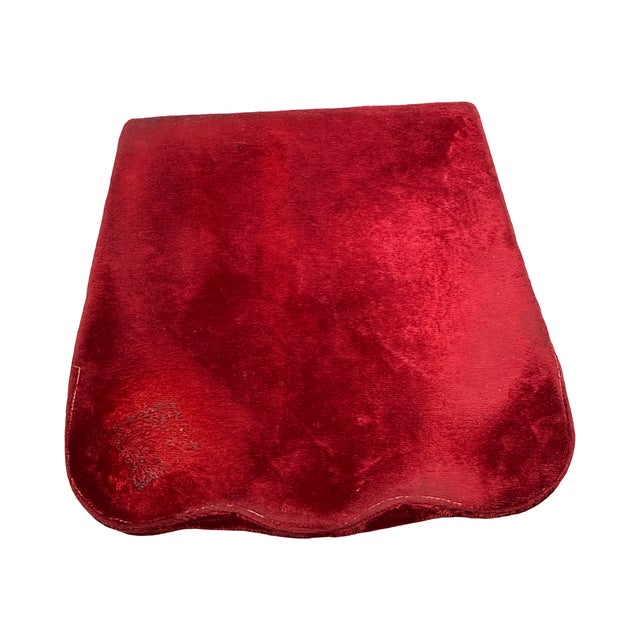 Antique French Red Velvet Jewelry Casket For Sale - Image 16 of 16