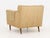 Metal Edward Wormley for Dunbar Upholstered Arm Chair For Sale - Image 7 of 7