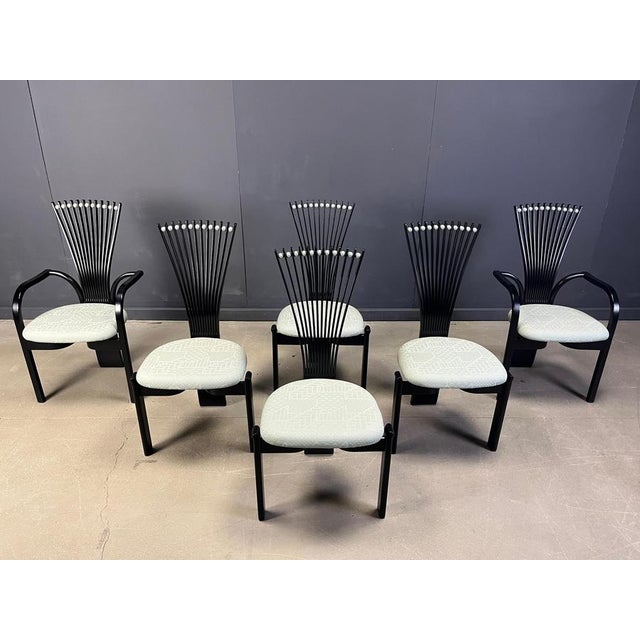 Totem Chairs by Torstein Nilsen for Westnofa, 1980s, Set of 6 For Sale - Image 13 of 15