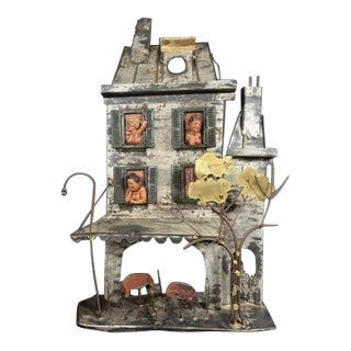 1970s Curtis Jere Style Brothel Metal Sculpture For Sale