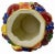 Ceramic Fitz & Floyd Venezia Embossed Fruit Vase For Sale - Image 7 of 10