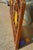 Art / Stained Glass & Wood Window Panel / Color W/ Yellow & Blue Arches in Center For Sale - Image 12 of 17