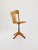 Bauhaus Swivel Office Chair in Wood from Sedus, 1930s For Sale - Image 9 of 11
