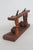 Mid 20th Century Wooden Tobacco Pipe Stand for 6 Pipes 3pc Set 2 Smoking Pipes Included 5075b For Sale - Image 5 of 9