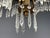 Maison Jansen Style, Palm Leaf Chandelier, Gilt Bronze, Crystal, France, 1940s For Sale - Image 12 of 18