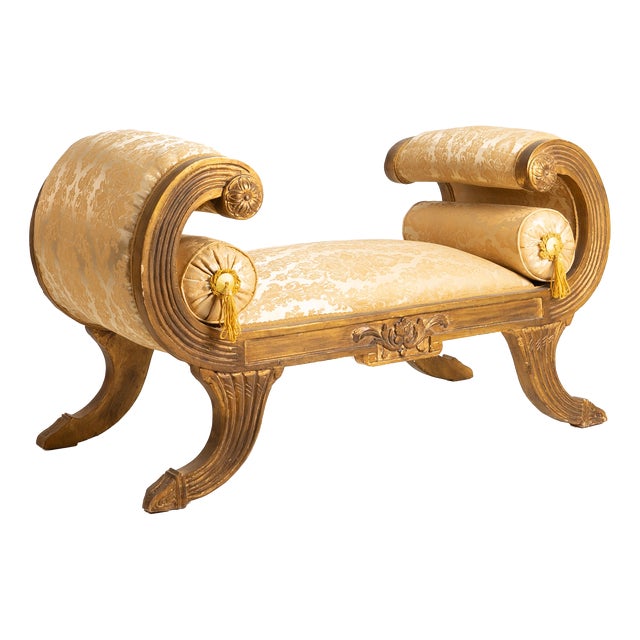 Baroque Bench Romain, France, Late 18th Century For Sale