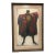 1960s Mid-Century Modern Dean Meeker "Joseph's Coat" Framed Large Intaglio Serigraph For Sale