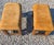 Boho Chic 1970's Vintage Brutalist Boho Chic Minimalist Drexel Suede Stools-a Pair For Sale - Image 3 of 13