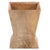 This elegant waste basket features a sophisticated hour-glass silhouette covered in a textured parchment finish. With a...