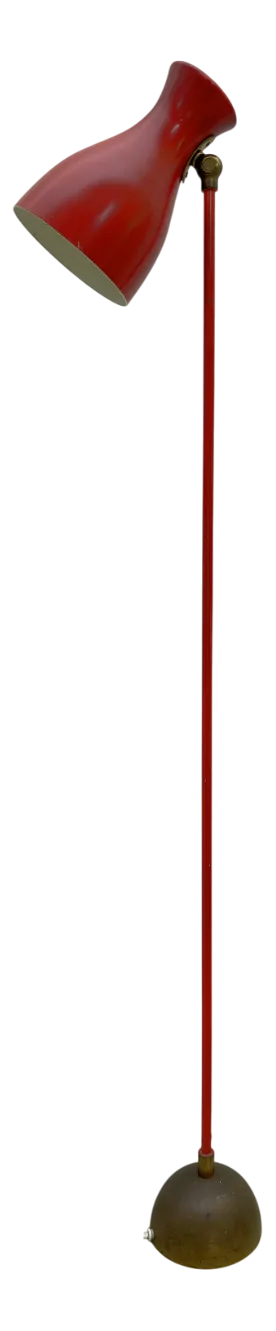 Model 57/416 Floor Lamp by Dieter Schulz for Wohnbedarf, 1950s