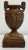 Mid 20th Century Vintage Bronze Neo-Classical Style Urn For Sale - Image 5 of 9