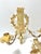 Vintage French Louis XVI Style Brass Wall Sconces – Pair For Sale - Image 4 of 12