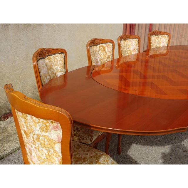 Regency Oval Extendable Dining Table, 1980s For Sale - Image 11 of 18