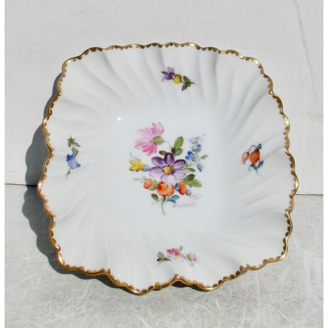 1980s Nymphenburg Germant West Germany 80s Porcelain For Sale - Image 5 of 11