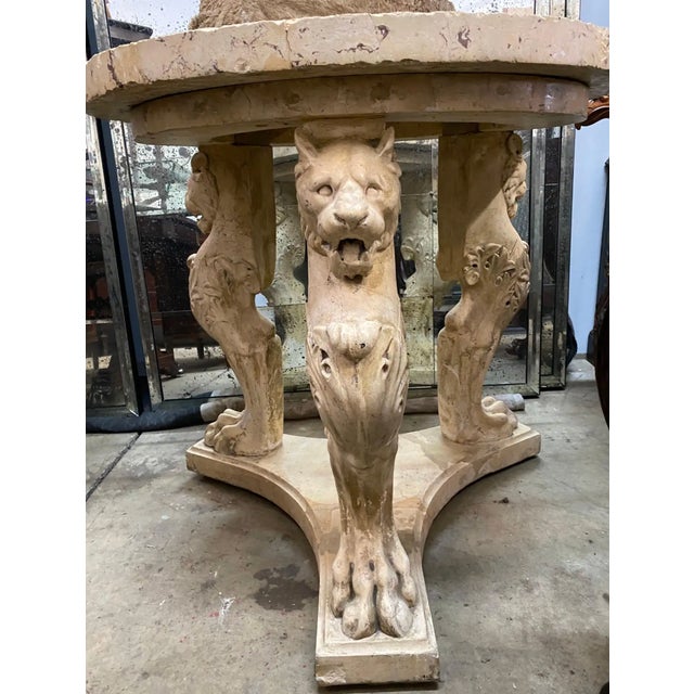 Incredible Rare 19th Century Italian Grand Tour Scagliola Center Table For Sale In Richmond - Image 6 of 7