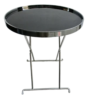 Art Deco Chrome Side Table