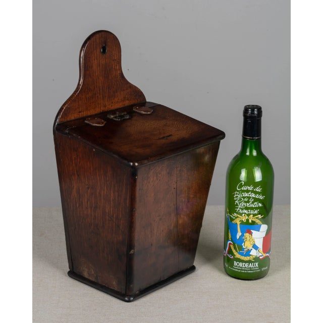 French Country Early 19th Century French Boite à Sel or Salt Box For Sale - Image 3 of 11