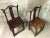 Wood Pair of Antique Chinese Yoke-Back “Official’s Hat” Chairs — Elmwood or Cypress, Oxblood Lacquer Finish For Sale - Image 7 of 10