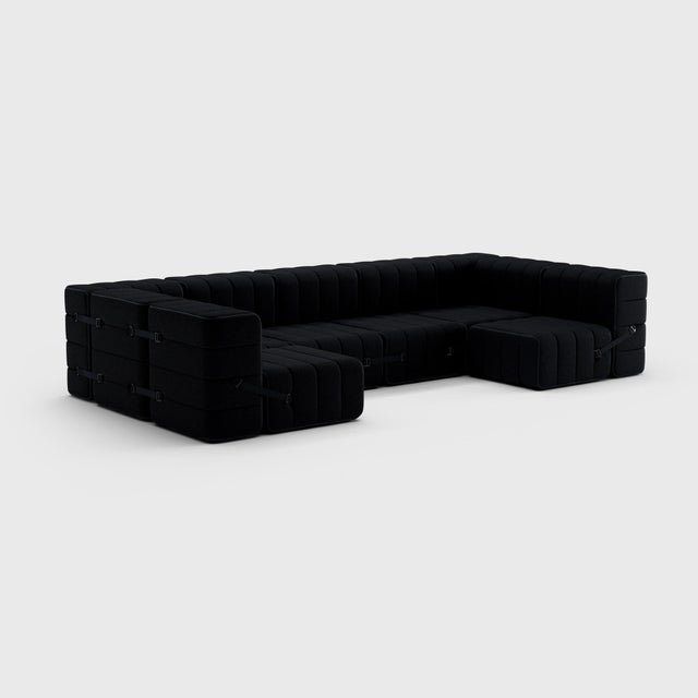 Modular Lounge Sofa in Sera Fabric from Ambivalenz, Set of 15 For Sale - Image 10 of 10