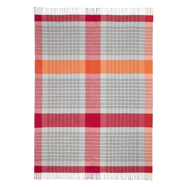 Bankura Pimento Throw A classic check is reinvented for this stylish woven interior throw. In tones of pimento red and...