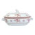 1960s Spode Gloucester Red, Ceramic Lidded Ironstone Serving Bowl For Sale