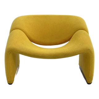 Yellow F598 Groovy Chair by Pierre Paulin for Artifort, 1970s For Sale
